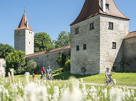 Stadtmauer am Kanal