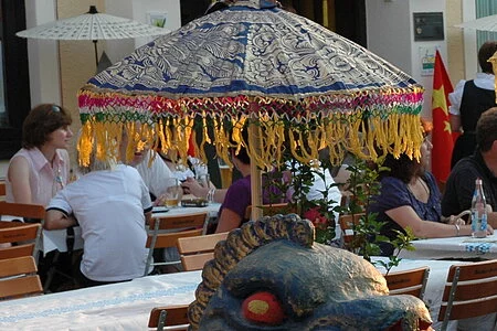 Altstadtbiergarten beim Bayrisch-Chinesischen Sommer