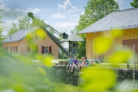 Altmühl Jura, am alten Hafenkran