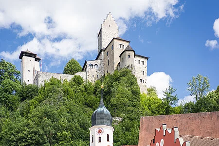 Burg und Kirche in Kipfenberg