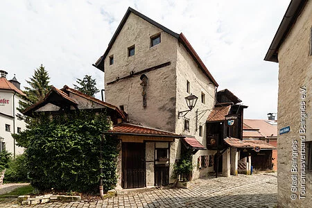 Turm der Stadtbefestigung, Altstadt Beilngries