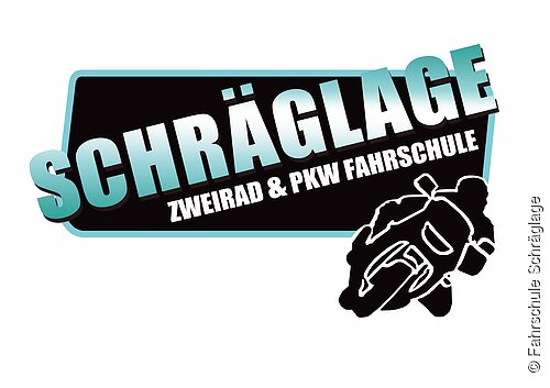 Logo der Fahrschule Schräglage - Zweirad & PKW Fahrschule