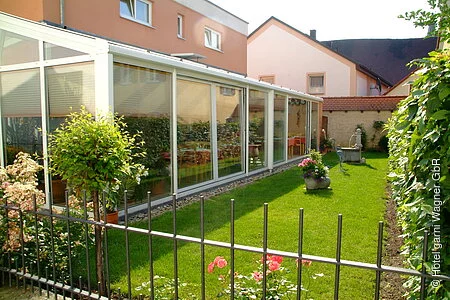 Wintergarten des Hotel garni Wagner
