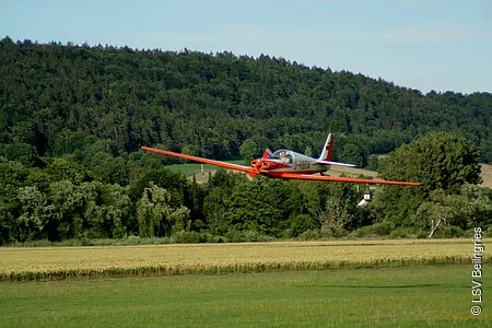 Flugzeug beim Start