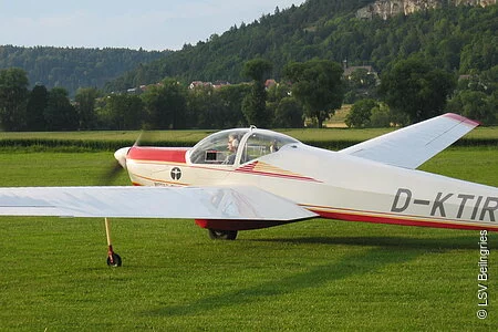 Flugzeug beim Start