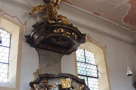 Kath. Kirche St. Nikolaus Pfünz Innenraum