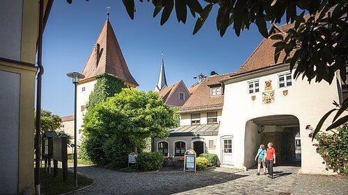 Stadtansicht mit Mittlerem Torturm