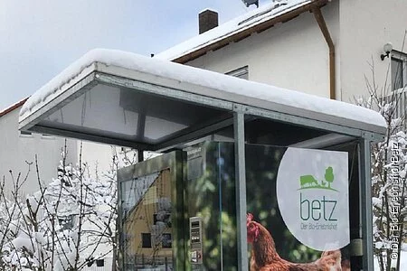 24-Stunden-Automat im Winter