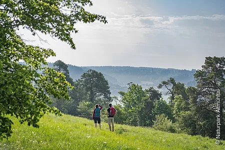 Wanderer im Anlautertal