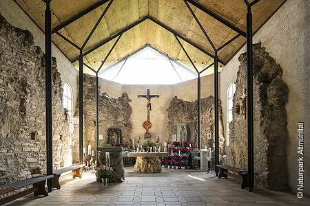 Ruinenkirche Spindeltal bei Wellheim