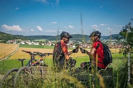 Oberhalb von Dietfurt am Freibad
