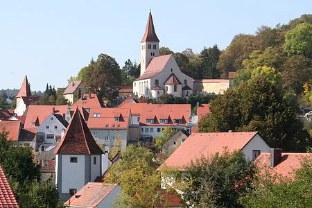 Stadt Greding mit Martinsbasilika