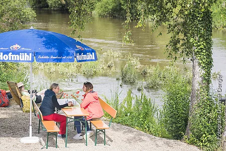 Bei Angelinas Altmühlrast