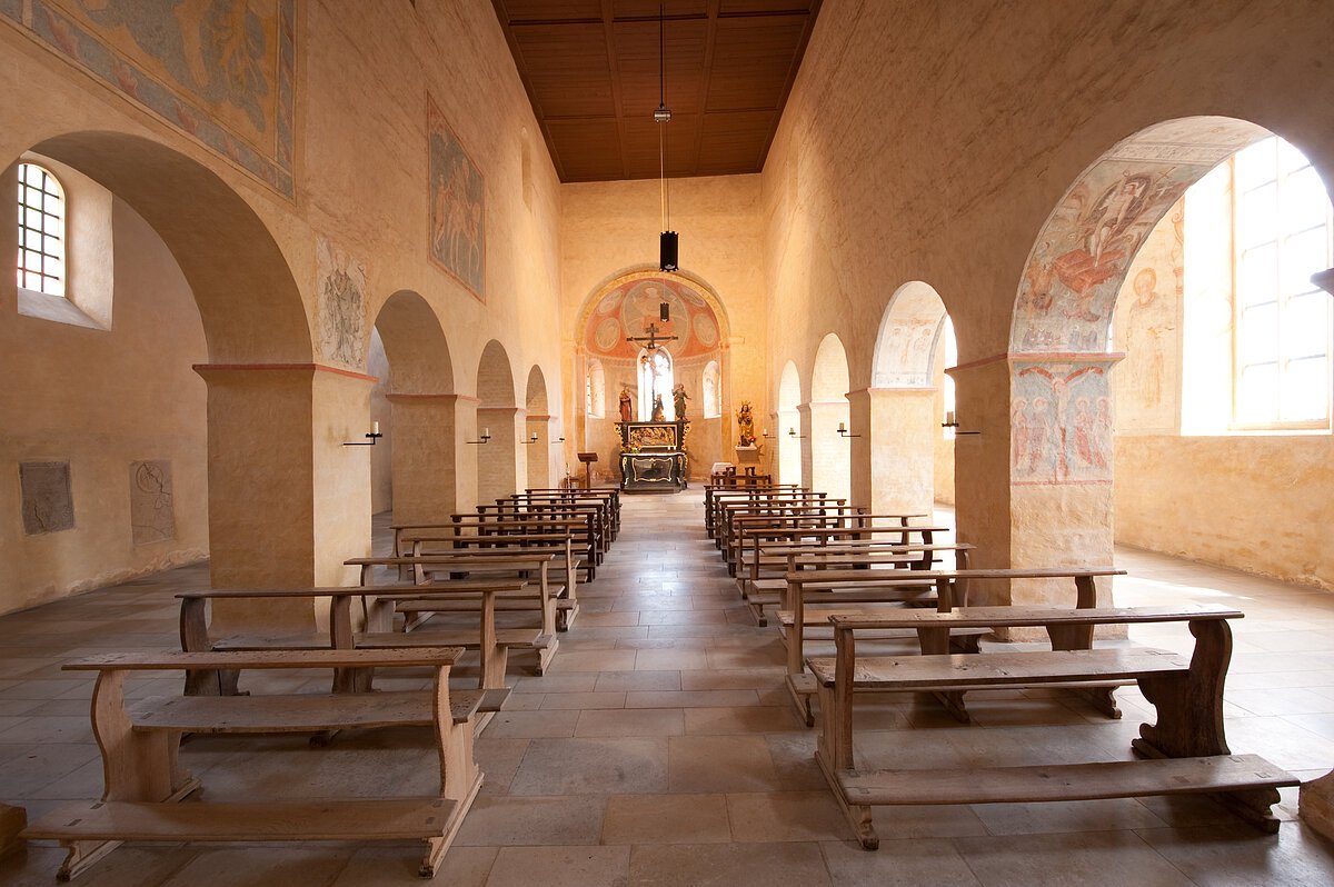 Basilika St. Martin in Greding von innen