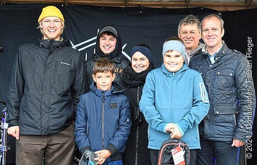 Rad-Aktion zum Projekt Rauf auf´s Rad