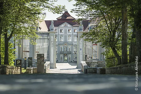 Blick auf Schloss Hirschberg