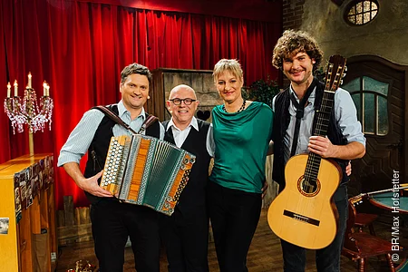 Couplet-AG: v. l. Bernhard Gruber, Jürgen Kirner, Bianca Bachmann,Bernhard Filser