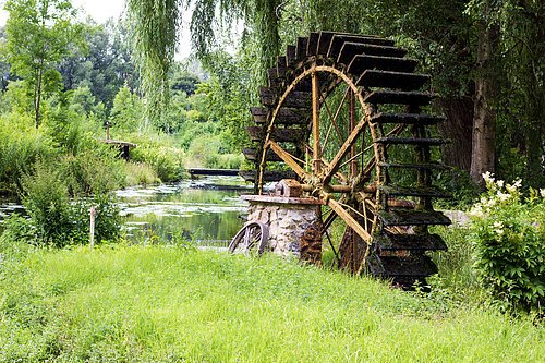 Schambachursprung Mühlrad