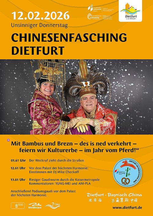 Chinesenfasching 2026 Plakat