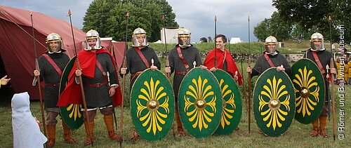 Römer auf Zeit Lager