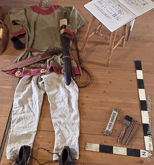 Rekonstruktion Grabfund