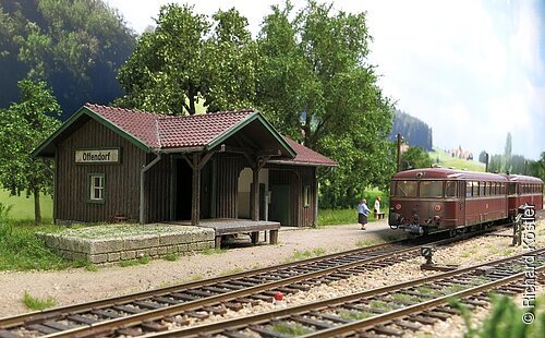 Modell Bahnhof Offendorf