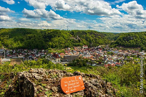 Aussichtspunkt "Schöne Aussicht" in Kipfenberg