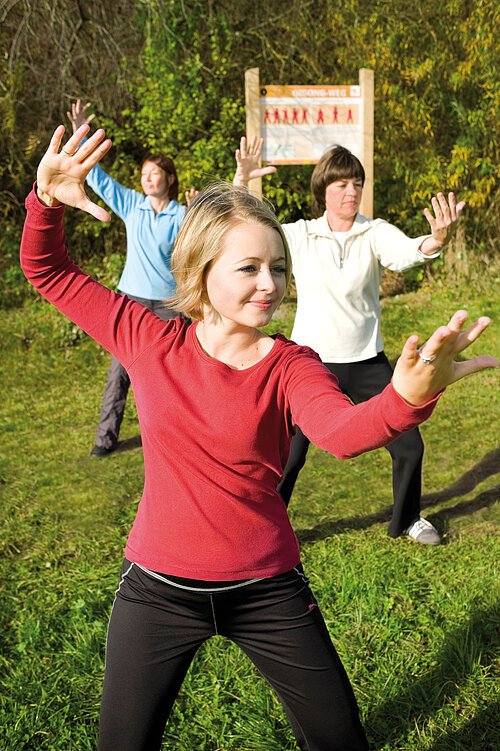 QiGong-Wanderweg Übungen