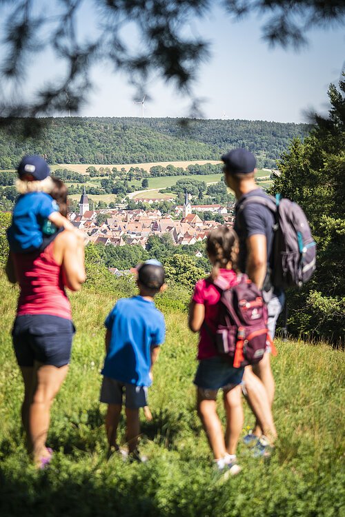Aussichtspunkt oberhalb von Berching