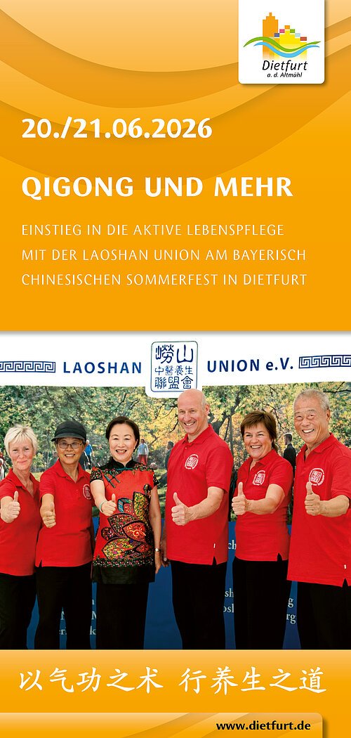 Flyer QiGong und mehr 2026 Titelseite