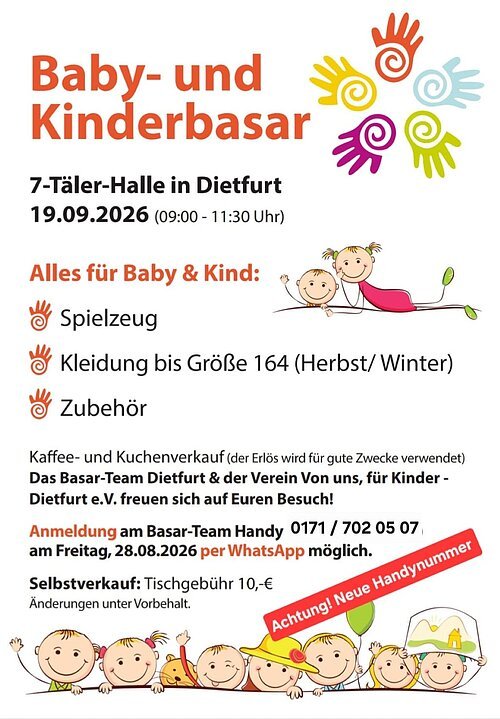 Baby- und Kinderbasar