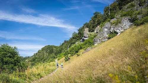 Felsen am Katzensteig